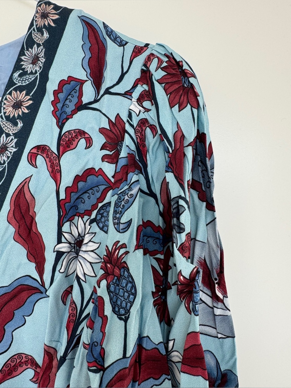 Farm Rio Blue Floral Dress - Picture 6 of 15